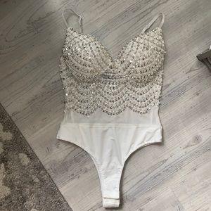 Windsor embellished body suit